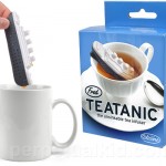 A tea infuser in the shape of the Titanic. Tasteful or tasteless?